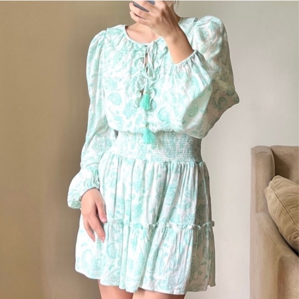HOUSE OF HARLOW 1960 Mint 👗Paisley Mini Dress